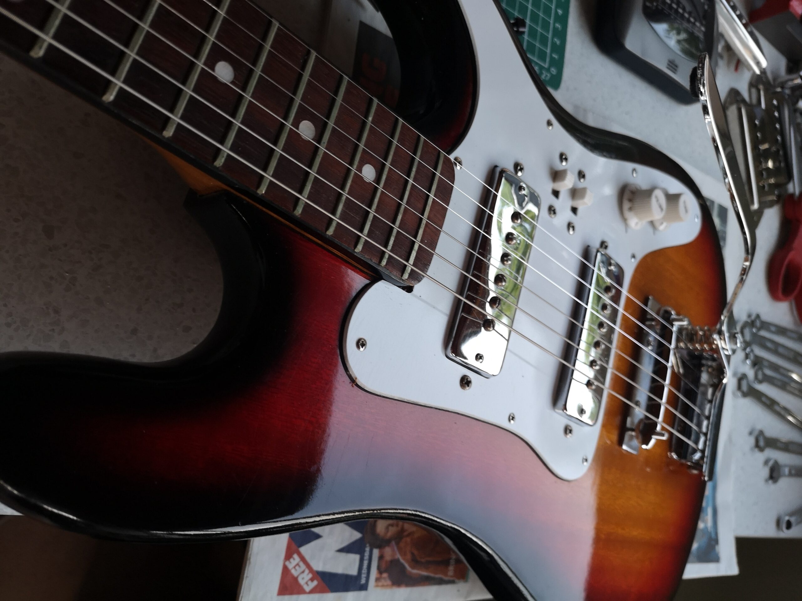 Old guitar repair