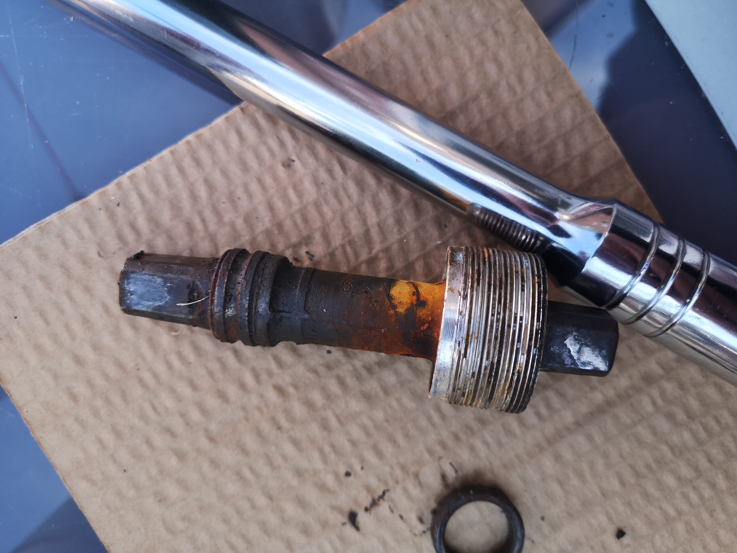 Bottom Bracket repair for Dawes Tourer