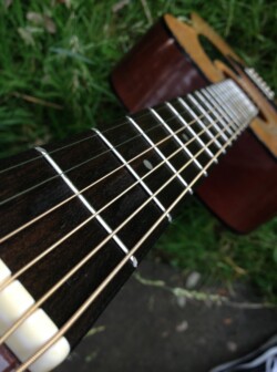 Joe's Encore neck cleaned. Joe's Encore neck cleaned.